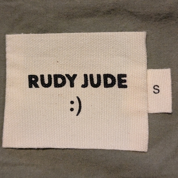 NWOT Rudy Jude Grosgrain Trench in Sage | Size S - Picture 8 of 8